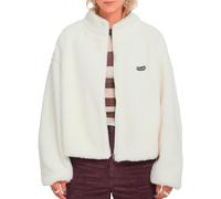 Volcom - Warm zipped fleece - Wylding Out Sherpa W Off White for Women in Cotton - Size S White S