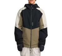 Volcom - Waterproof and breathable snowboard Jacket - Brighton Full Zip Jacket Military for Men - Size L - Beige Beige L