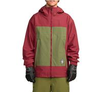 Volcom - Waterproof and breathable Snowboarding Jacket - Arthur 3L Jacket Burnt Red for Men - Size L Red L