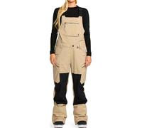 Volcom - Waterproof and breathable snowboarding salopettes in GORE-TEX ePE- Women's - Ash Stretch Gore-Tex Bib Overall W Oatmeal for Women - Size M - Beige Beige M