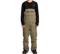 Volcom - Waterproof and breathable snowboarding salopettes - Roan Bib Overall Military for Men in Recycled Polyester - Size M - Green Green M