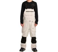 Volcom - Waterproof and breathable snowboarding salopettes - Roan Bib Overall Stone for Men in Recycled Polyester - Size S - Beige Beige S