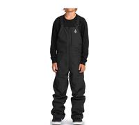 Volcom - Waterproof and insulated snowboard salopettes - Barkley Insulated Bib Overall Black - Kid Size S Black S
