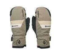 Volcom - Waterproof snowboarding mittens in GORE-TEX - Stay Dry Gore-Tex Mitt Military for Men - Size XL - Green Green XL