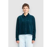 Volcom Weellow Cord Shirt emerald green S