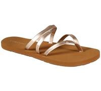 Volcom Women's Easy Breezy II Flip Flop Sandals, Champagne Gold, 7 UK