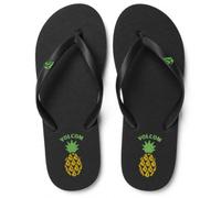 Volcom Women's Eco Concourse Flip Flip Sandal, Black Out Solid, 5 UK