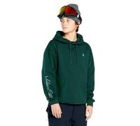 Volcom Women's Essential Hooded Snowboard Riding Fleece Hoodie, Scarab S5, S