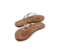 Volcom womens Flip Flops Sandals, All-day Wear, Comfortable Footwear, Cognac, 5 UK