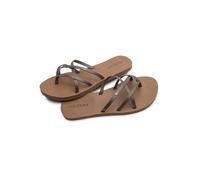 Volcom Women's New School Flip Flop Sandal, New Brown, 9