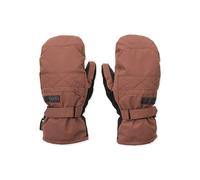 Volcom Women's Peep GORE-TEX Snowboard Mitt - Waterproof, Thinsulate™ Insulation, Grip Palm, Henna, Small