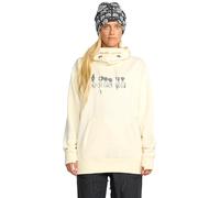 Volcom - Hydrophobic Hood Sweatshirt - Riding Hydro P/O W Bone for Women - Size M - Beige Beige M