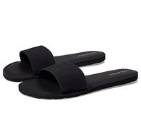 Volcom Women's Simple Slide Sandal - Soft Padded Footbed, Synthetic Leather StrapSlide Sandal