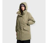 VOLCOM - Womens Sleepi Puff Up Parka - Wintermoss - Long Length Hooded Jacket