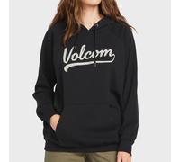 VOLCOM - Womens Truly Stoked Hoodie - Black - Casual Long Sleeve Hooded Top