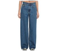 Volcom - Jean décontracté en coton - Weellow II Denim W Indigo Ridge Wash for Women in Cotton - Size 27 US - Blue Blue 27 US