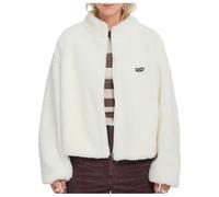 Volcom - Warm zipped fleece - Wylding Out Sherpa W Off White for Women in Cotton - Size L White L