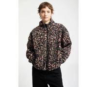 Volcom - Wylding Out Sherpa Animal Print - Jacket - brown - M - Shell: 100% Polyester; Lining: 100% Cotton M