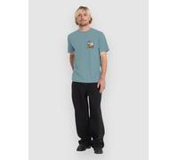 Volcom Zurf Co Pw Short Sleeve T-shirt Blue XL Men