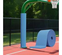 VOLDAX All-Weather Square Basketball Pole Padding Outdoor, Wrap Around Pole Pads to Protect Cars/Pipes UV-Resistant Waterproof Basketball Hoop Padding(Blue-2PCS,20 * 1cm/7.9 * 0.4in)