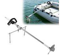 VOLDAX Drill Powered Boat Propeller, Hand Held Trolling Motor with Mount