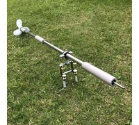 VOLDAX Drill Propeller for Kayak, Drill-Powered Kayaks Thruster with Clips/Bracket, for Canoes, Inflatable Boat & Small Fishing Boats