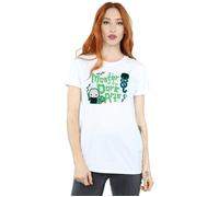 Voldemort Dark Arts Cotton Boyfriend T-Shirt Harry Potter White M