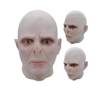 Voldemort Full Head Mask Game Latex Horror Scary Halloween Cosplay Costume Party