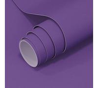 VOLEAAR Lavender Light Purple Contact Paper 40 x 1000CM Purple Peel Stick Wallpaper Vinyl Adhesive Waterproof Solid Color Purple Wall Paper for Cabinet Shelf Liner Room Walls Covering Decorative