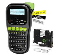 VolenGo Label Maker, H1100 Labeler Machine with-Tape, Wire Inkless Labeling Makers with 0.47 Inch Laminated Waterproof-Tape, Handheld Labeling Machine with Backlit-LCD for Industrial Office Use