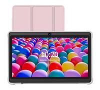 VOLENTEX 7 Inch Tablet, Quad Core Android 13 OS, 32GB ROM, WiFi, Bluetooth, Dual Camera, USB C Tablet PC, 7" Touch Screen IPS HD Display Android PAD(Pink)