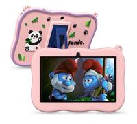 VOLENTEX Kids Tablet, 7 inch Android 13 Tablet for Kids Aged 3-14, 4GB RAM 32GB ROM Toddler Learning Tablets with Shockproof Case, Parental Control, Kids App Pre-Installed (Pink)