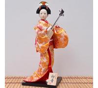 Volere è potere Japanese Geisha Kimono Doll Collectible Asian Kimono Doll Figurine Geisha Doll Decoration Ornaments Gift