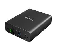 Volessence 80000mAh 130W Portable Power Station with AC Output & PD 100W Fast Charge,Power Bank Battery Backup for Business Travel Outdoor Camping and Home Emergency Outage