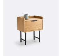 Volga Bedside Table Oak