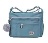 VOLGANIK ROCK Crossbody Bag for Women Medium Size Multi Pockets Handbag Shoulder Bag for Women RFID Pocket Lightweight Water resistant Shoulder Bag for Daily Use Messenger Bag