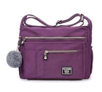 VOLGANIK ROCK Crossbody Bag for Women Medium Size Multi Pockets Handbag Shoulder Bag for Women RFID Pocket Lightweight Water resistant Shoulder Bag for Daily Use Messenger Bag