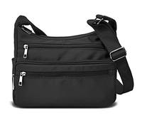 VOLGANIK ROCK Crossbody Bag for Women - Multi Pocket Handbag with Shoulder Strap - Waterproof RFID Cross Body Bag for Daily Use & Travel