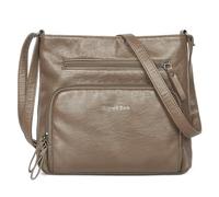 VOLGANIK ROCK Handbag for Women Soft Vegan Leather Cross Body Bag Lightweight and Medium Size Shoulder Bag for Everyday Travel (Khaki)