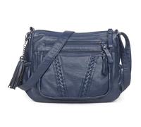 VOLGANIK ROCK Ladies Handbag Soft PU Leather Crossbody Bag for Women Lightweight Shoulder Bag Multi Pockets Crossbody Handbag for Women Ladies