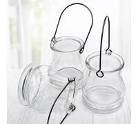 volila 12 Pack Tealight Holders for Spring/Summer, Table Decorations, Home Décor in Clear volila Clear