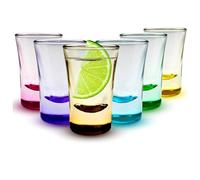 volila Heavy Base Shot Glasses - 25ml (6 Pack) volila Multicolor