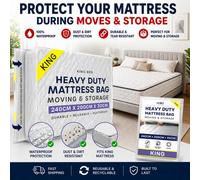 volila King Mattress Bag - Mattress Protective Storage Bag, Protective Storage Cover, Moving House