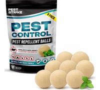volila Rodent Repellent Balls 8 Pack - Peppermint Mouse & Rat Deterrent in Light Beige volila Light Beige