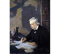 Volk Portrait Prime Minister David Lloyd George Gemälde Kunstdruck Leinwand Premium Wanddekoration Poster Wandbild