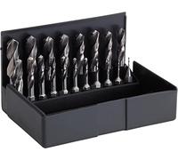 Völkel 67100 Twist Drill Bits Set of HSS-G, 0 V, Silver, 1.0-10 mm