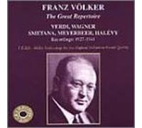 Volker, Franz - Franz Völker - The Great Repertoire (1927-41) [IMPORT]