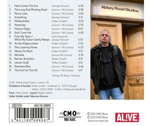 VOLKER SCHAEFER - WHILE MY GUITAR GENTLY WEEPS-THE ABBEY ROAD SESS CD NEW