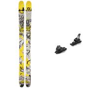 Volkl - Alpine ski bindings - Pack Revolt 96 2025 for Men - Yellow Yellow 157 cm.181 cm