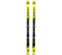 Volkl - Alpine ski package - Racetiger SC Yellow + vMotion 12 2027 for Men in Wood - Size 165 cm Yellow 165 cm